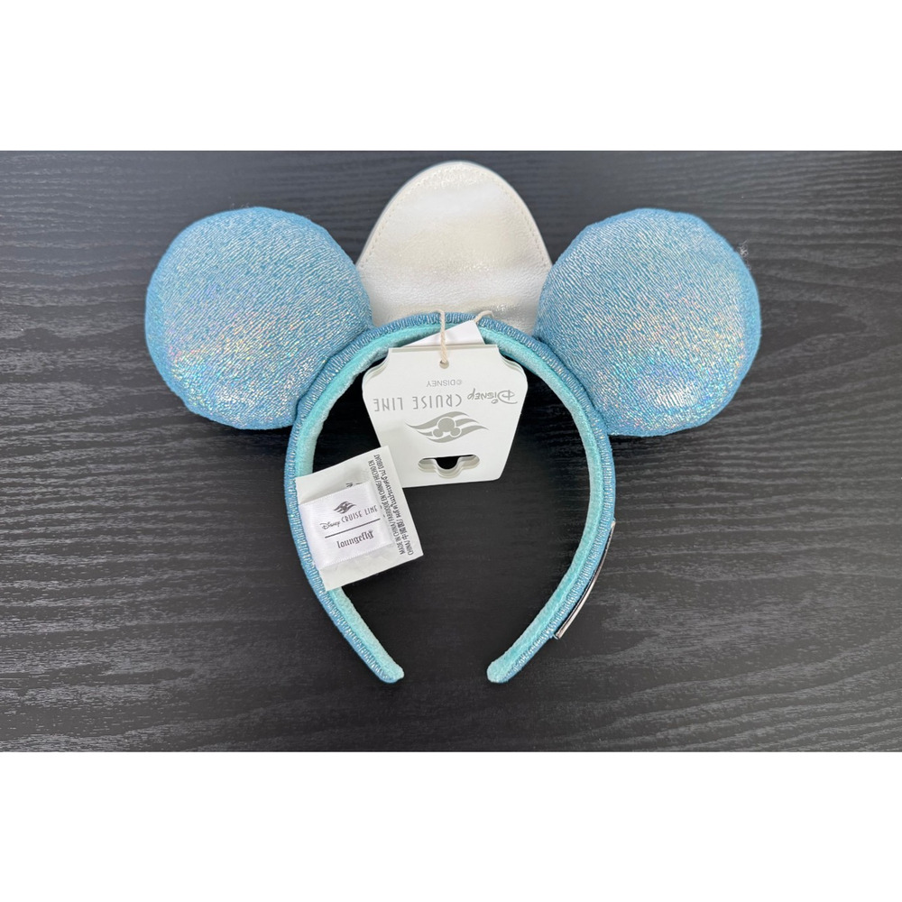 Loungefly Disney Cruise Line 25th Anniversary Shimmering Seas Backpack & Ears - Picture 7 of 8